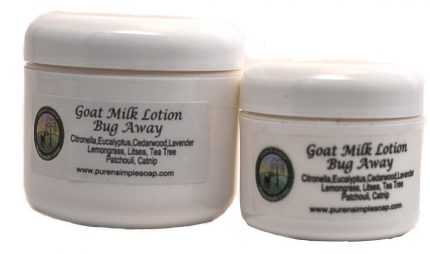 Pure N Simple Soap - Bug Away Lotion 4 oz Jar2
