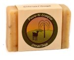 Pure N Simple Soap -Citrus Sage Goat Milk Soap Bar