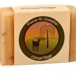 Pure N Simple Soap -Citrus Sage Goat Milk Soap Bar