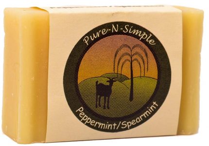 Pure N Simple Soap - Peppermint Spearmint Soap Bar